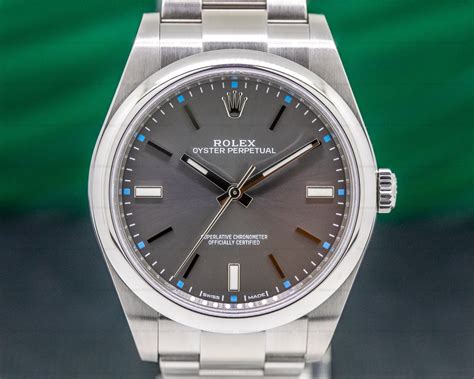 rolex oyster perpetual 114300 dial|rolex oyster perpetual dark rhodium.